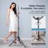 RTAKO ZJ-ZB03 Matte Finish Carbon Steel 2.1 m adjust height Tripod 360° rotation - Black